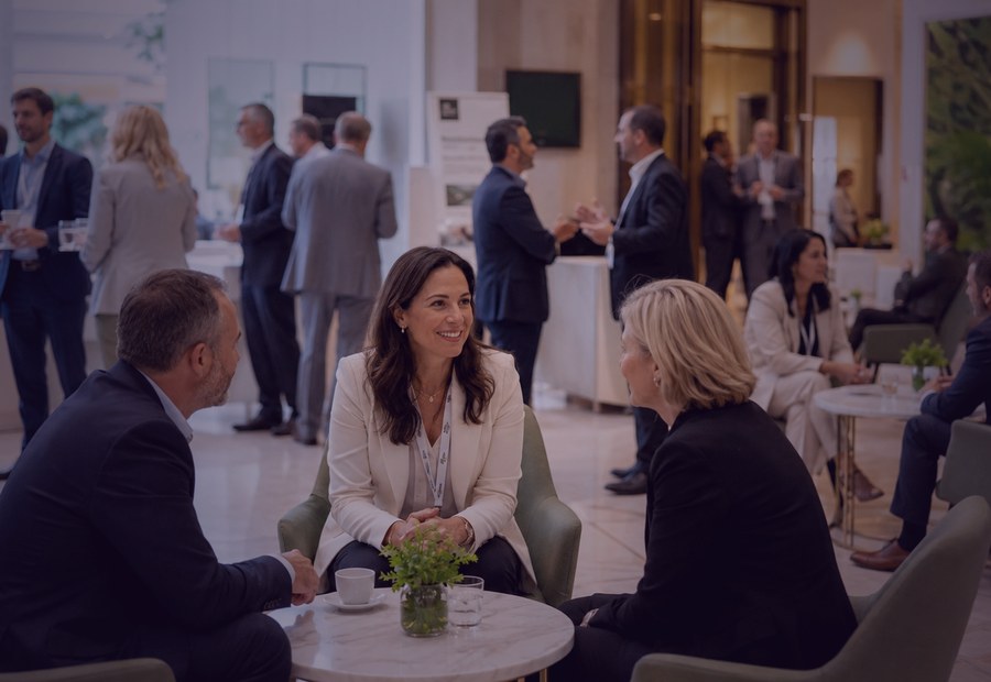 Business networking lounge